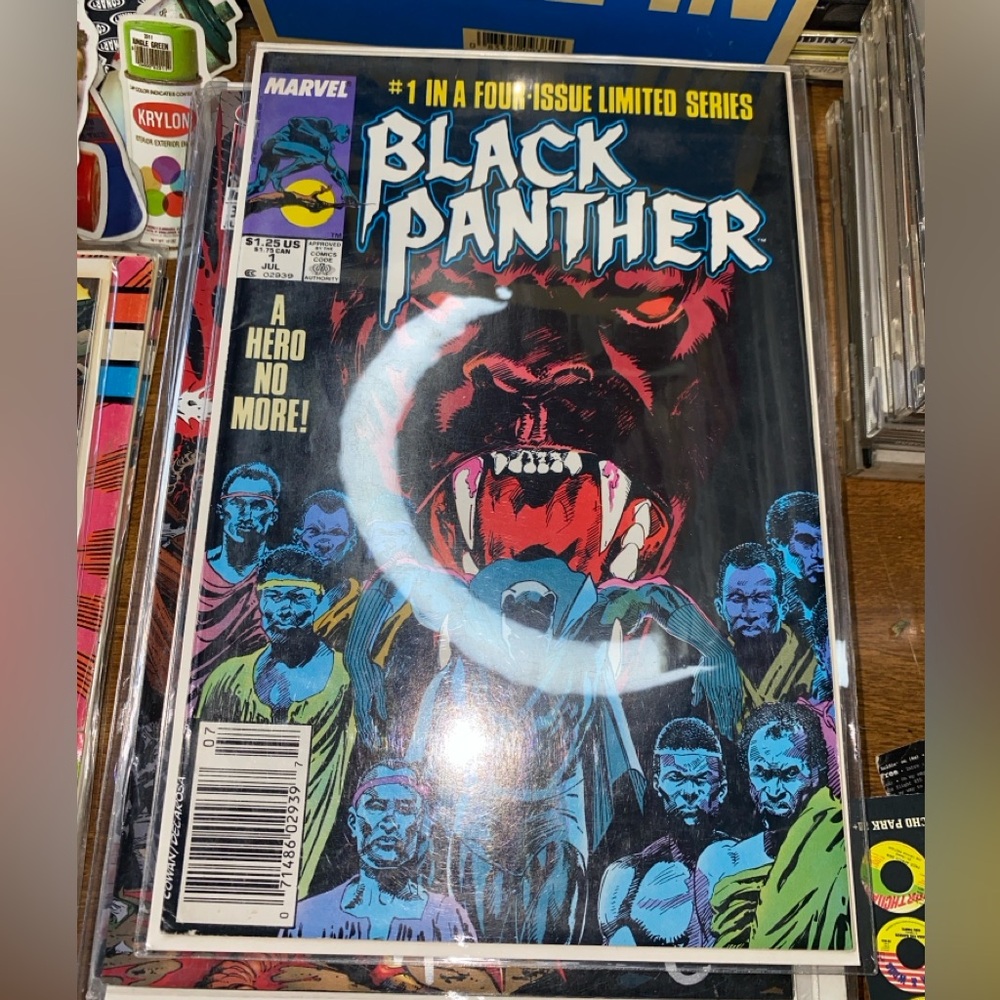 Black panther #1 comic used